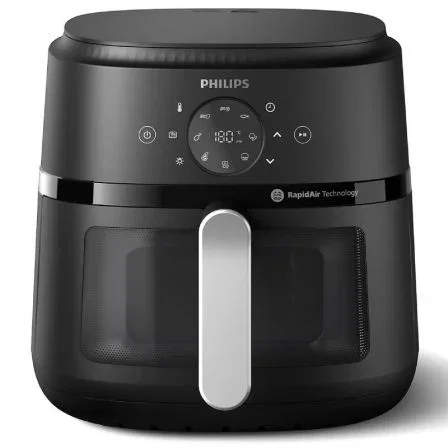 Philips Freidora de Aire Serie 2000 6,2L Negro